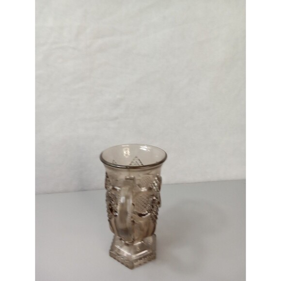 Avon Smoke Brown 1876 Cape Cod Collection Pedestal Coffee Mug Cup Irish Retro - Picture 2 of 9